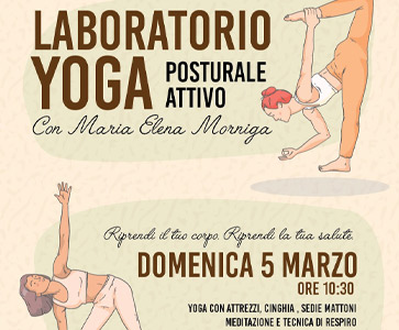 Laboratorio Yoga posturale attivo
