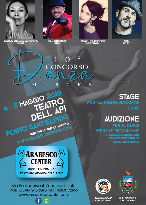 10° Concorso Danza Marche 2019 - Teatro delle Api - Porto Sant'Elpidio 