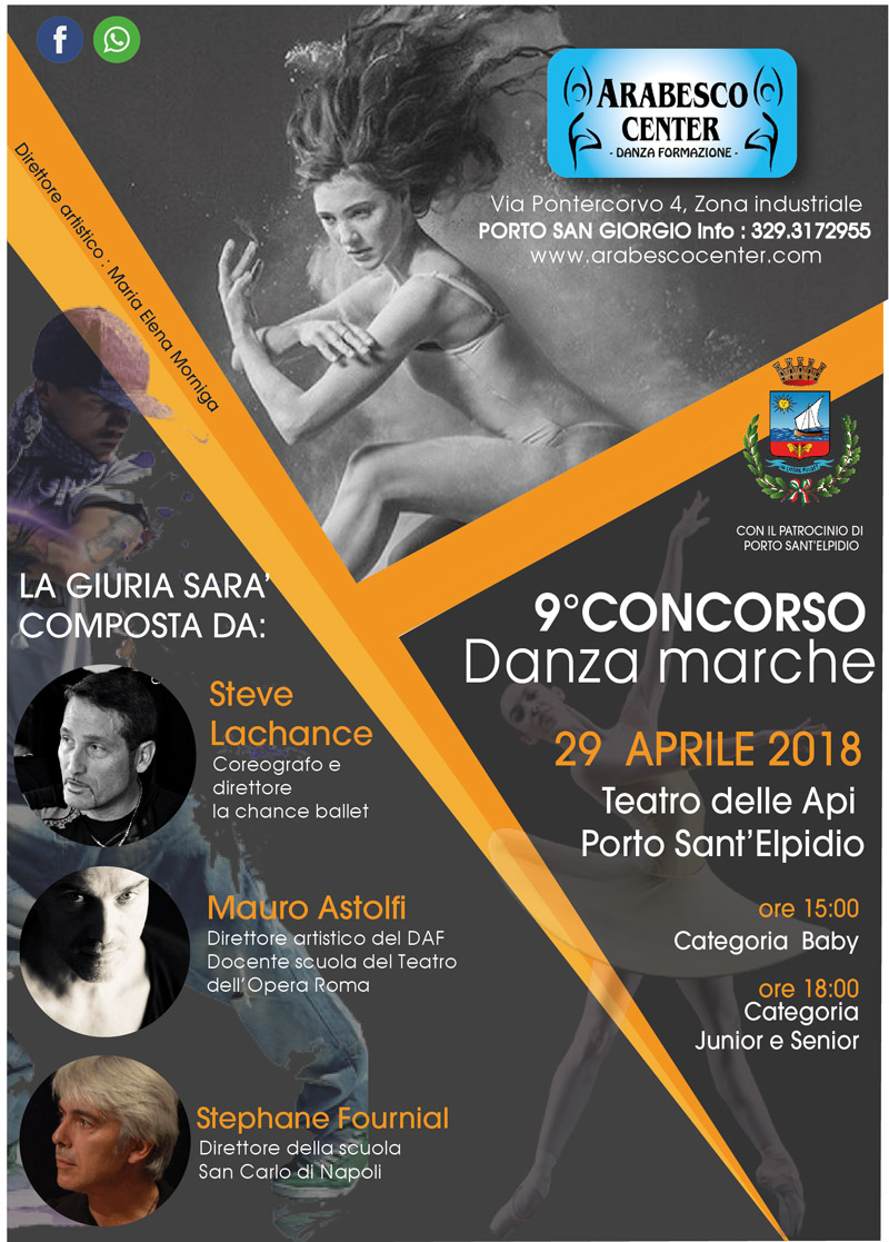 9° Concorso Danza Marche 2018 - Teatro delle Api - Porto Sant'Elpidio