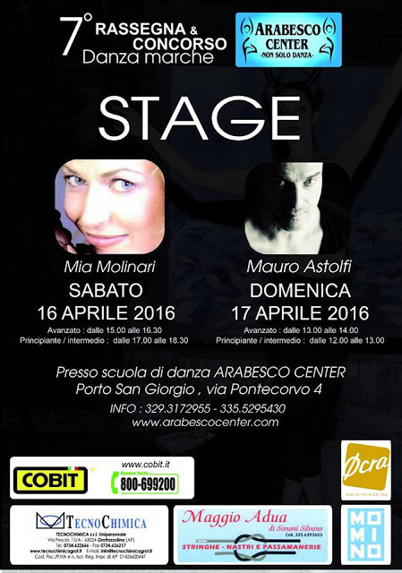 Stage con Mia Molinari e Mauro Astolfi