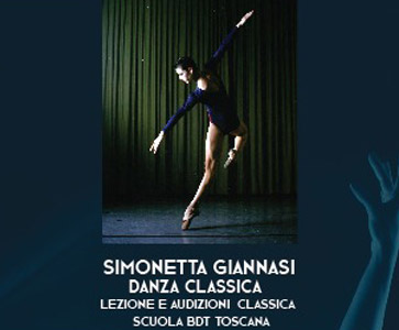 Stage audizioni con Simonetta Giannasi scuola il Balletto di Toscana 